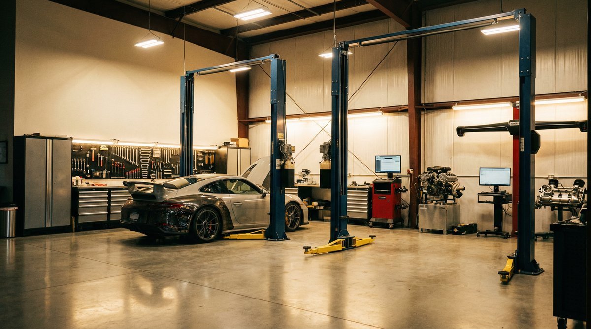 抖音风汽车改装中心