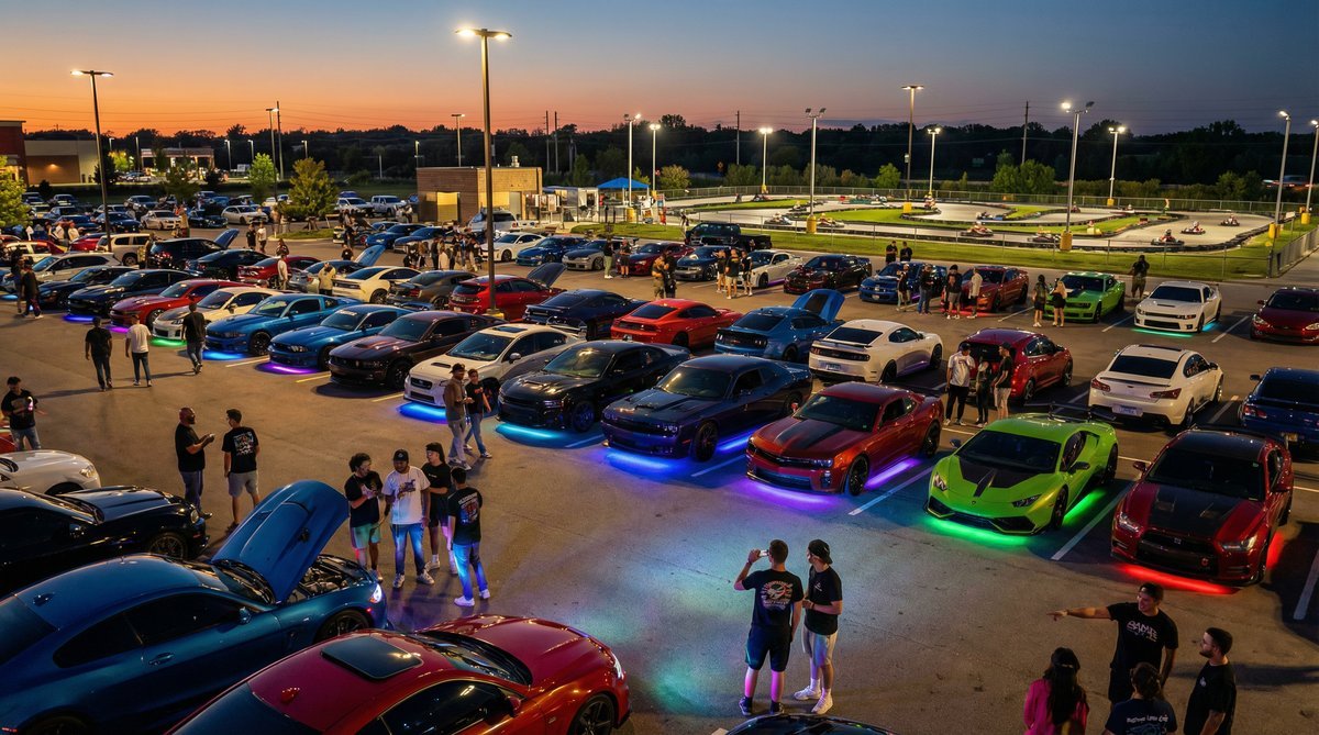 抖音风车友聚会视频