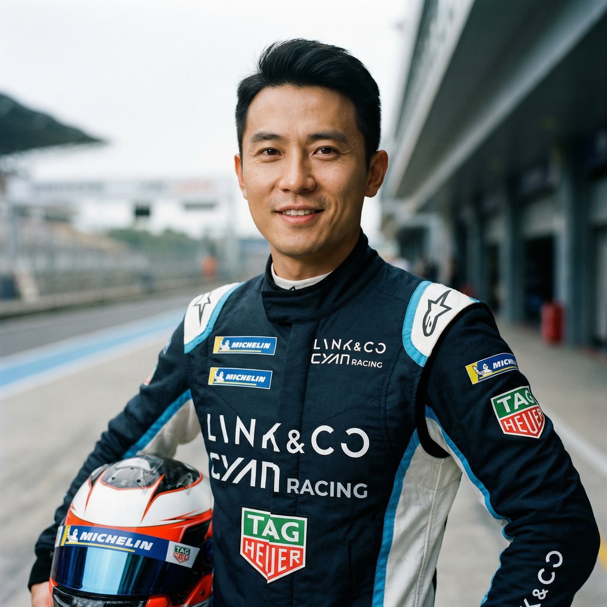 抖音风赛车手张浩然